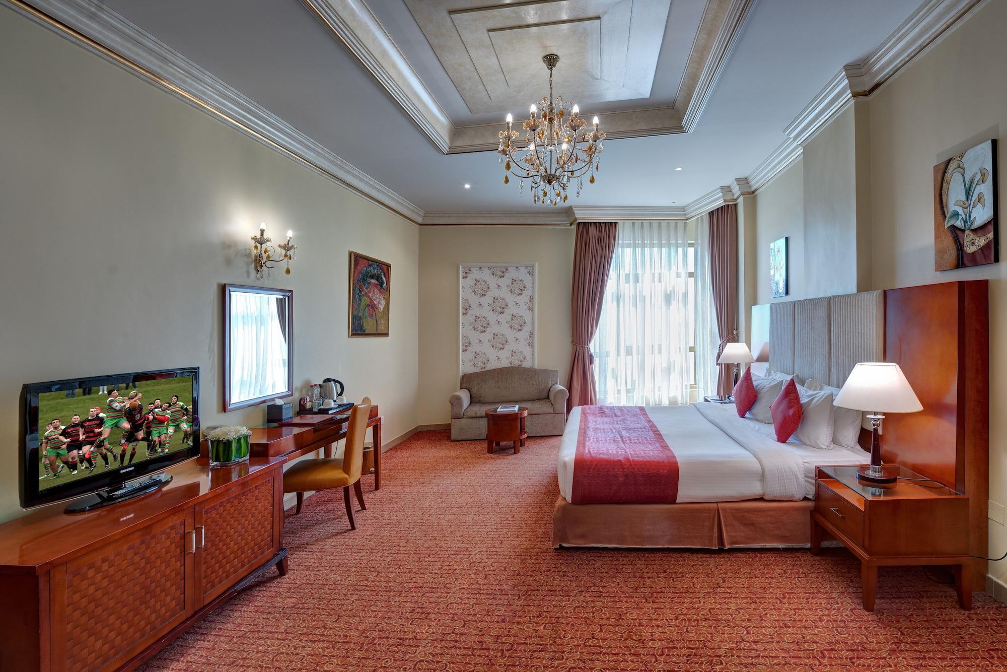 Sahara Beach Resort & Spa Шарджа Екстер'єр фото A room at the hotel